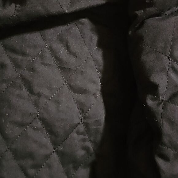 TRUE‎ GRIT Four Square Plaid Jacket Coat Removable Collar - Size XXL - Picture 7 of 9